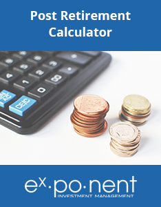 post retirement calculator cover
